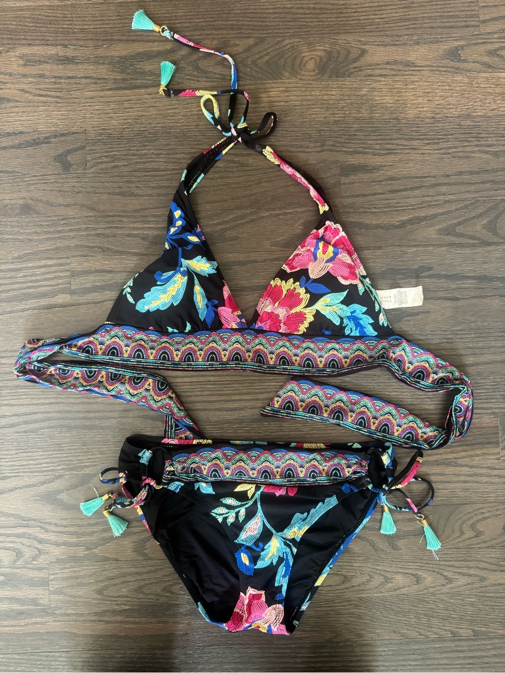 La Blanca Bikini Midnight Magic Size 6